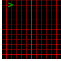 Screen capture of 50 pixel spacing with an added 10 pixel watermark