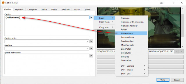 XnView folder name.jpg