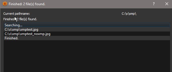 query #1 result