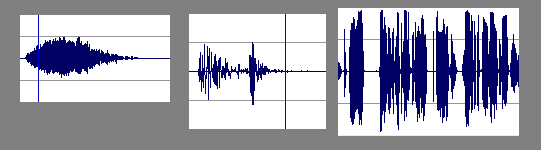 Audio thumbnails