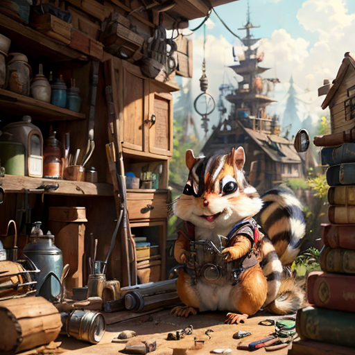 00014-A curious chipmunk inventor tinkering on a massive.png