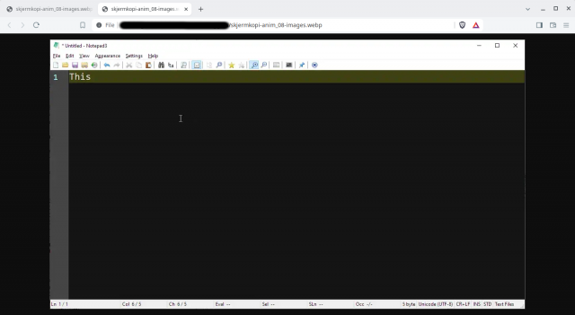Frame 2 as shown in Brave