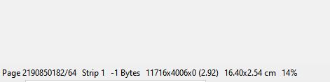 Pixel, proportion and % are OK, the rest looks strange ..