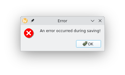 this error message appear every single time when try to save a image.