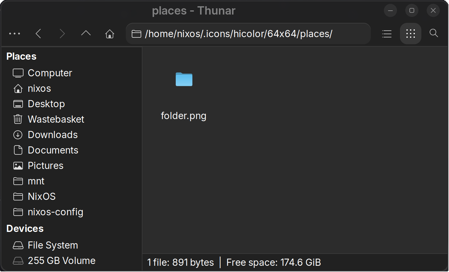 small folder icon