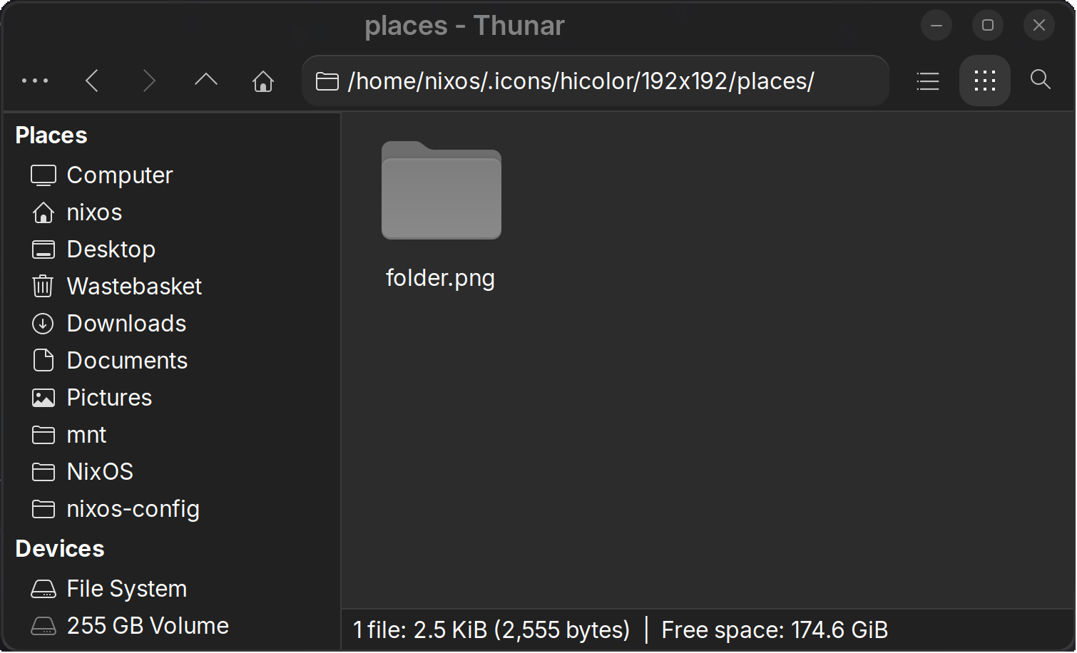 large folder icon