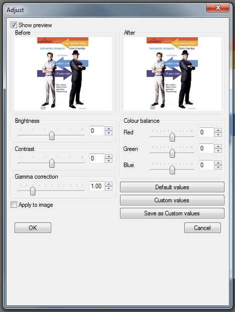 1. first time I opened the dialog window (preview still enanabled)