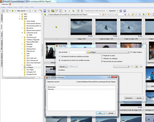 capture d'ecran Xnview MP
