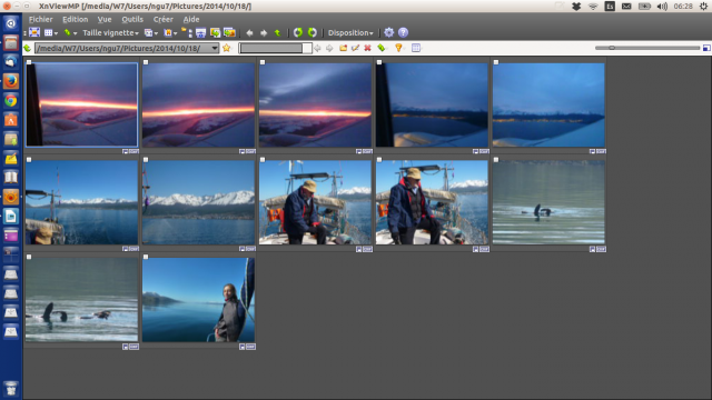 le screenshot de mon catalogue