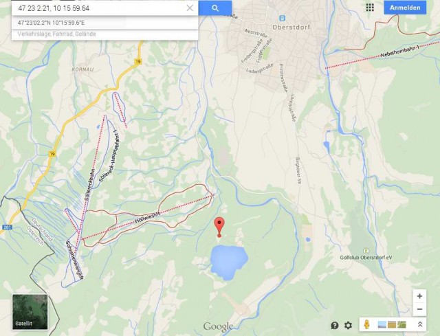 position in google-maps