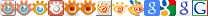 Set of alternative favicons