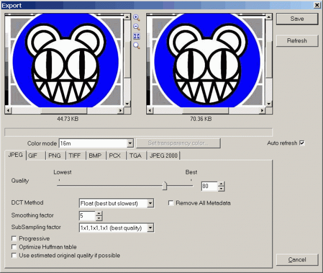 Preview of animated screenshot