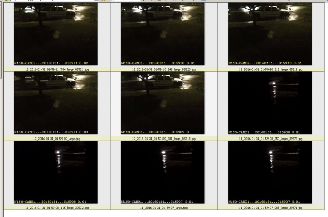 Horizontal space between images