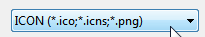 choosing icon from exe