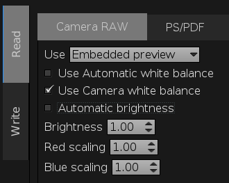 Settings: View &gt; File &gt; Format Settings