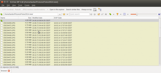 After the file move using XnViewMP, e.g. via Ctrl+X and Ctrl+V or with the &quot;Edit &gt; Move to...&quot; the files all have a randomized date from the year 1971