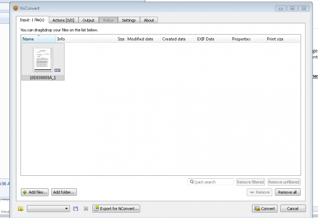 No file extention