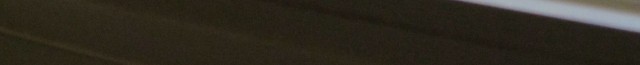 You really can't see anything. It's the bottom of the picture, cropped.