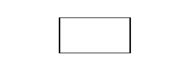 PNG image with Pixel Aspect Ratio 1:2 set and a square drawn on it.