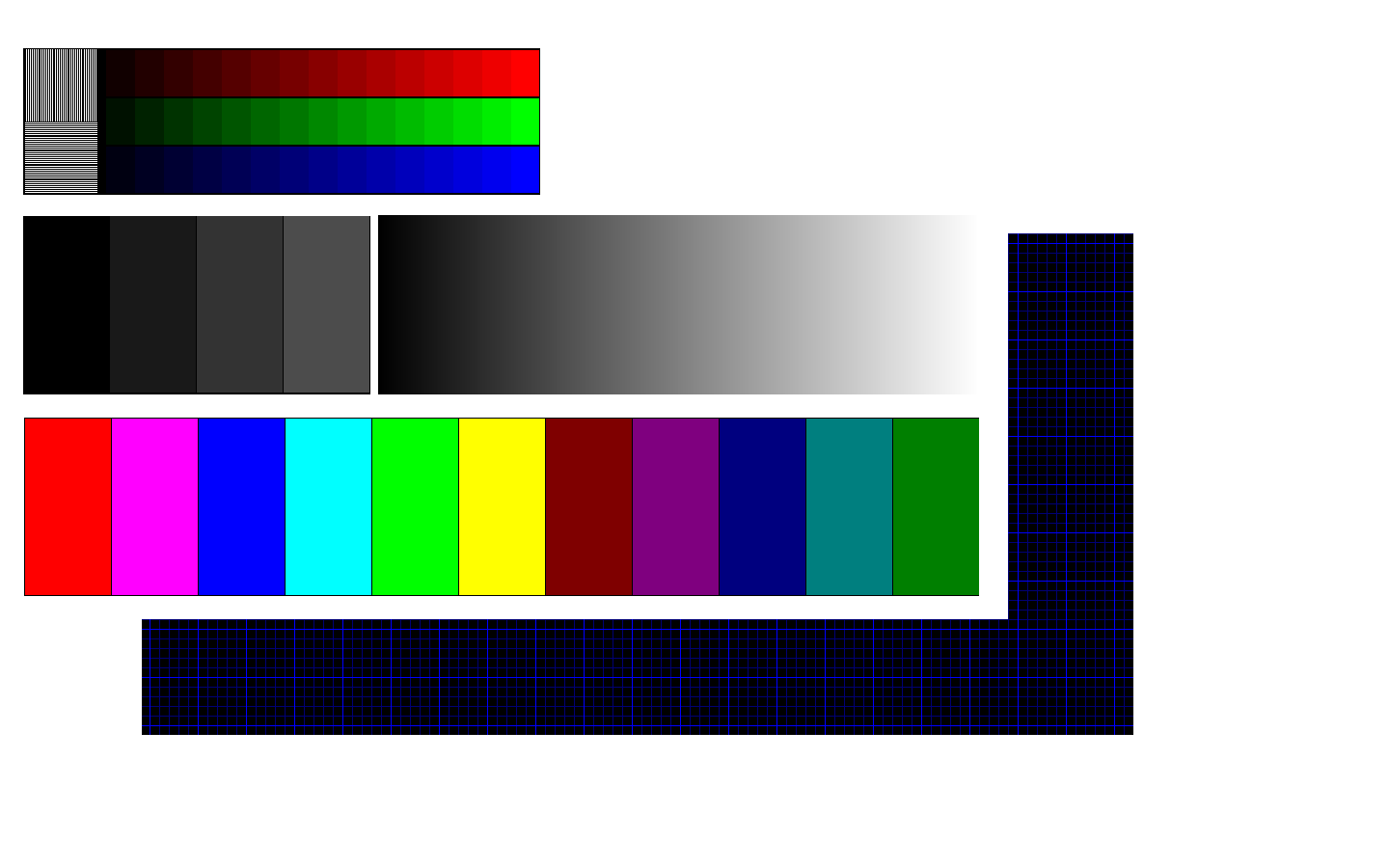 A test pattern