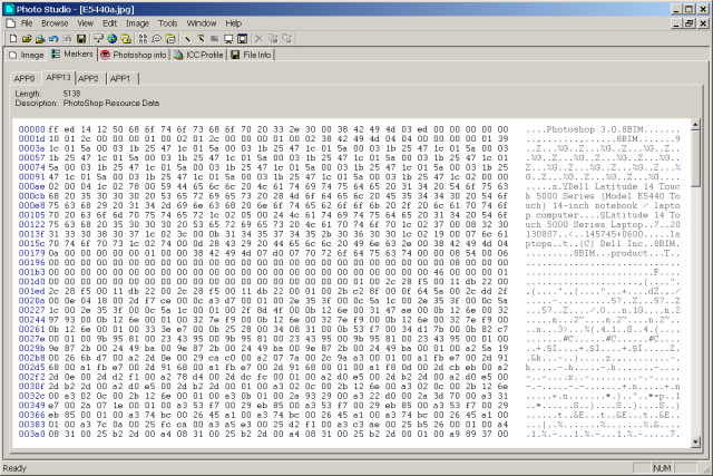Before: APP13 marker