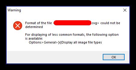 Format of te file &lt;...&gt; could not be determined
