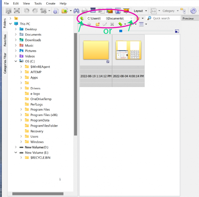 Kate_xnview solution to folders not showing Sept 2022.png