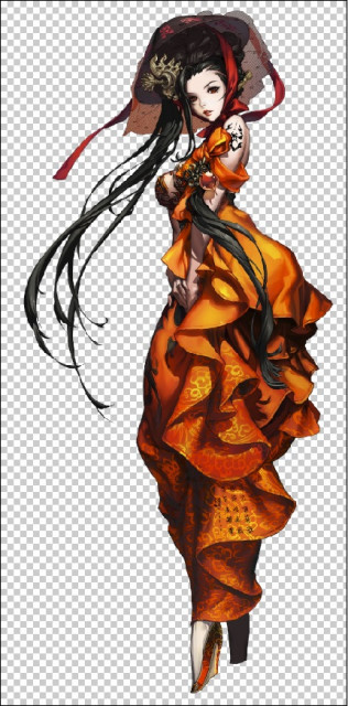 example 1- image opened in photoshop OK<br />original: kim hyung tae- blade and soul- yu ran