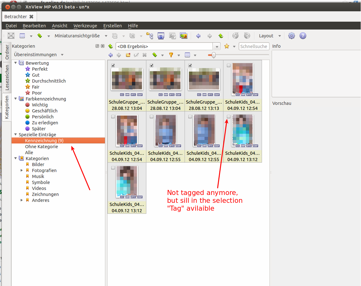 Problem with tagged pictures after moving to another folder.